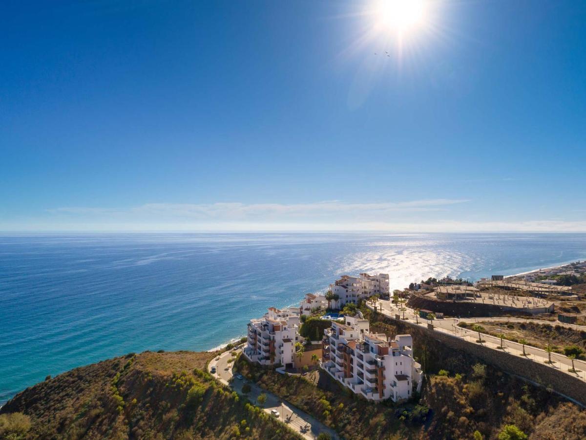 Precioso Apartamento 1 Dormitorio Con Vistas Mar Frontal Torrox Eksteriør billede