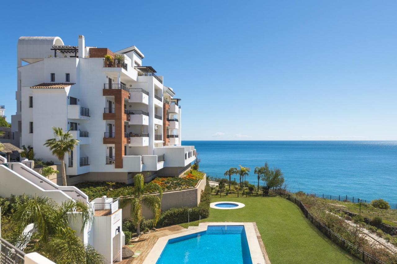 Precioso Apartamento 1 Dormitorio Con Vistas Mar Frontal Torrox Eksteriør billede