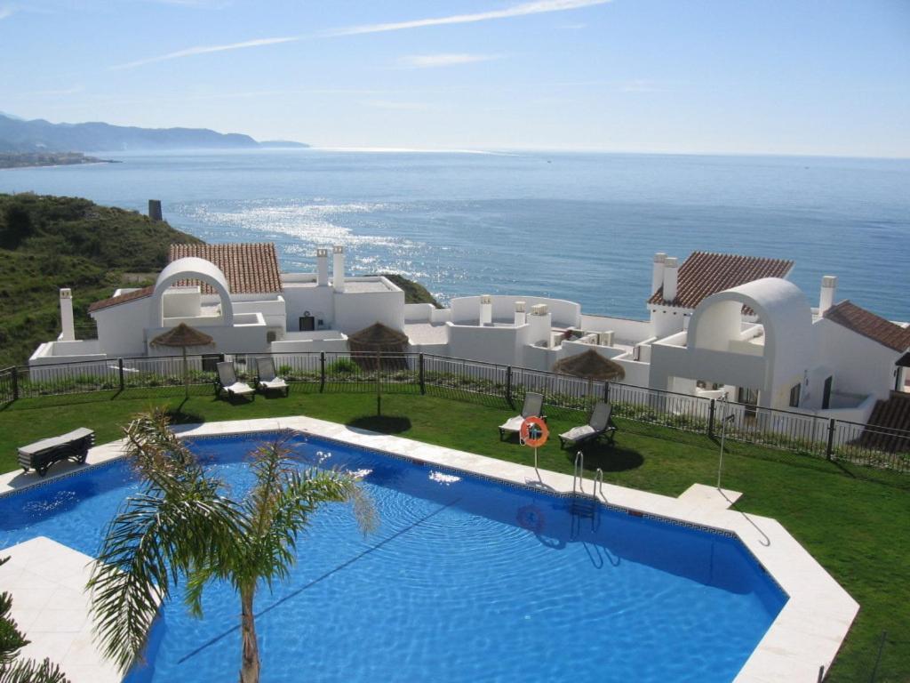 Precioso Apartamento 1 Dormitorio Con Vistas Mar Frontal Torrox Eksteriør billede